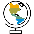 Globe pictogram